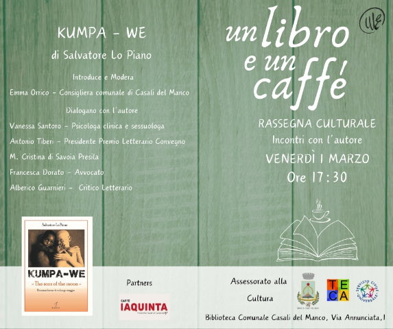Un libro e un caffè: venerdì1° marzo presentazione di Kumpa - We