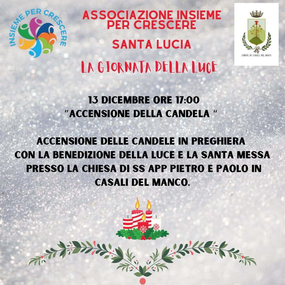 La Giornata Della Luce e programma Natale 2023