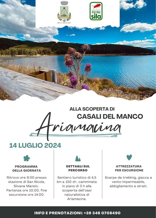 Alla scoperta di Casali del Manco: Ariamacina