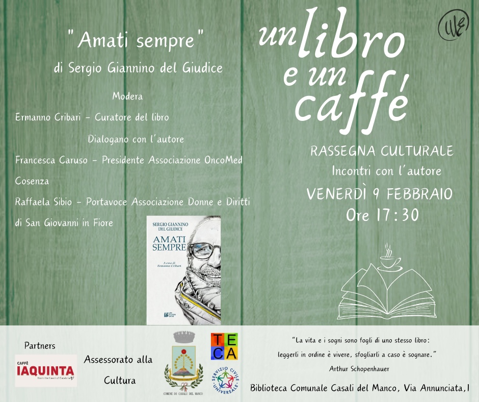 Un libro e un caffè, "Amati sempre"