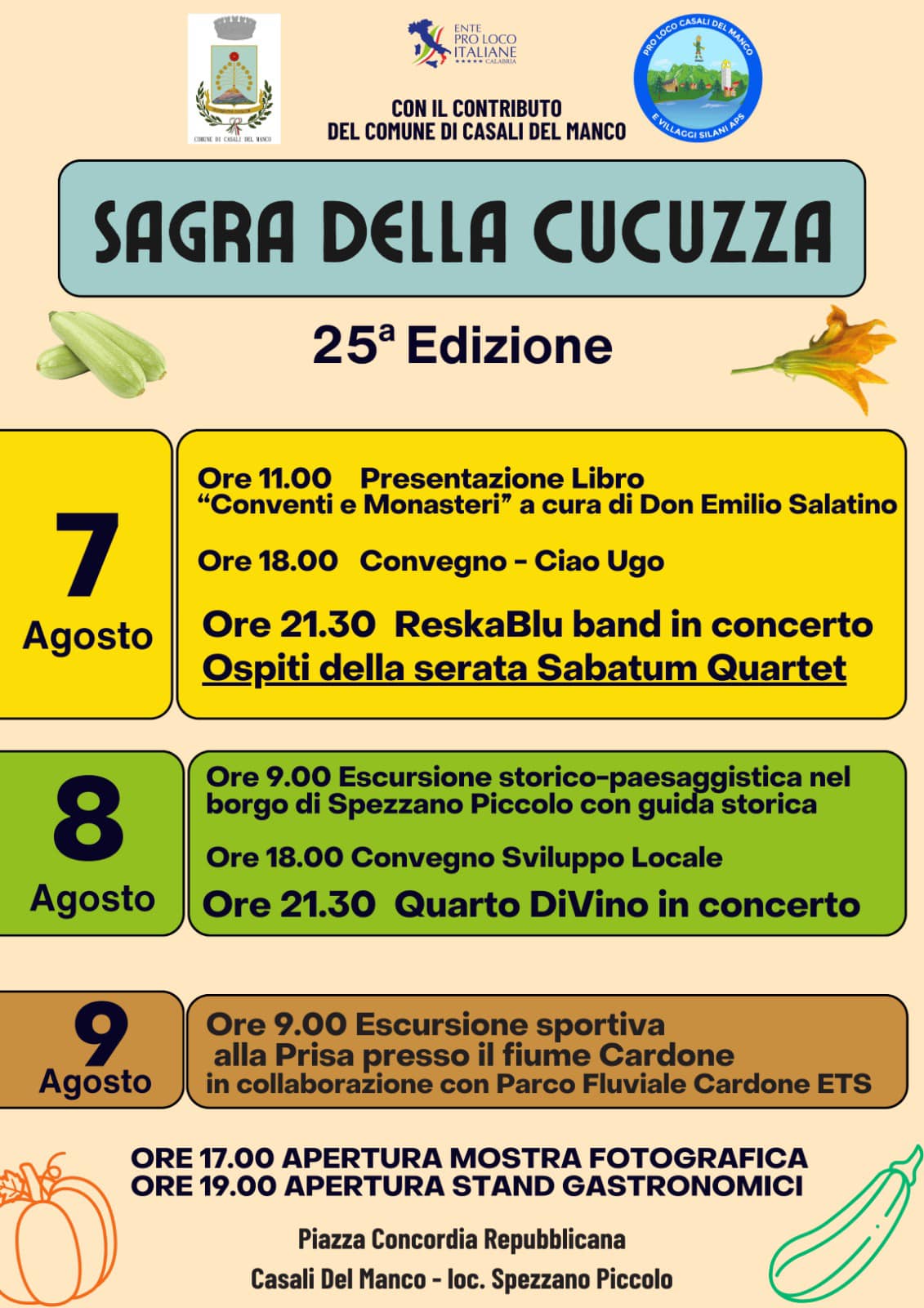 25.esima edizione della Sagra della Cucuzza