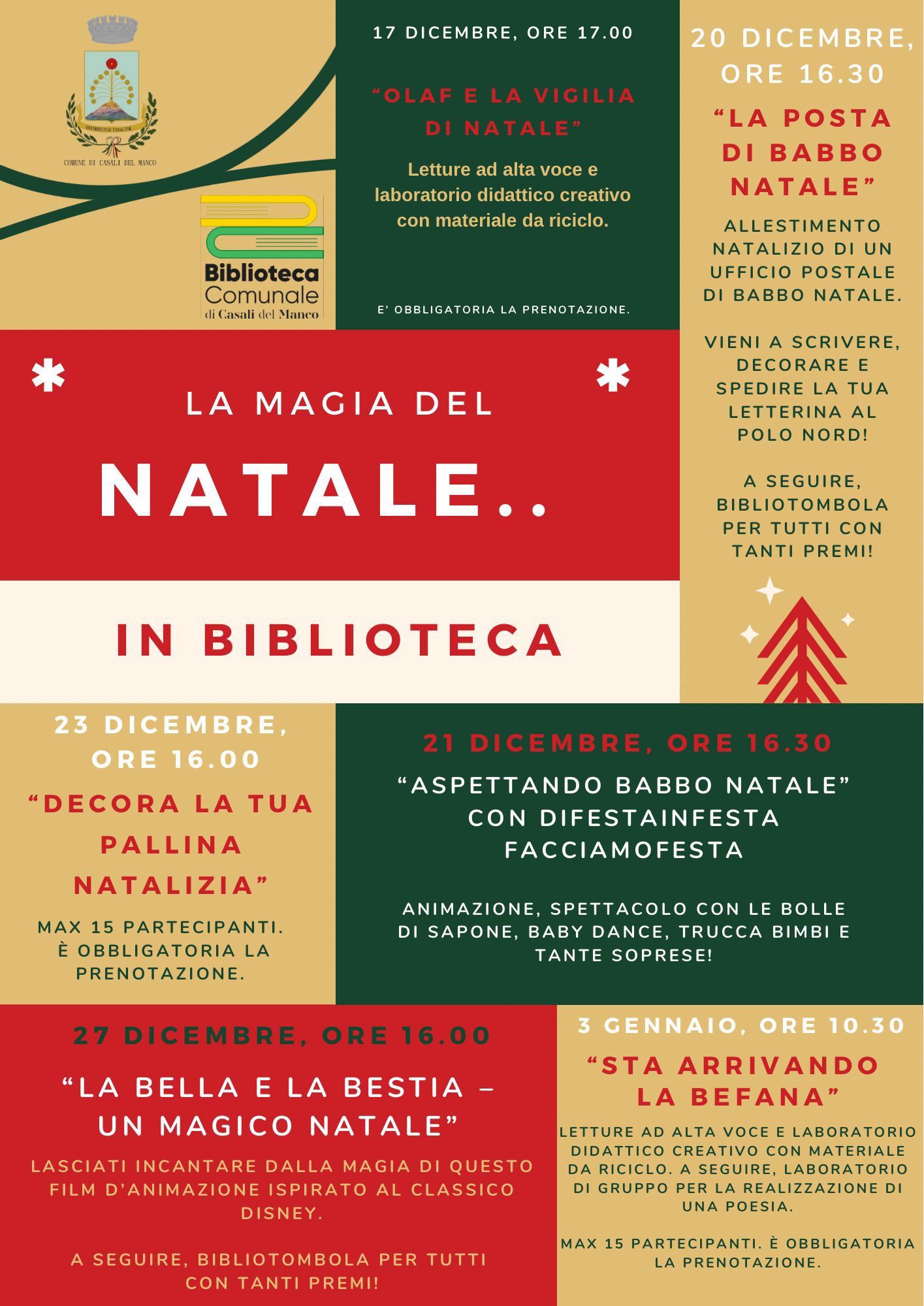 La magia del Natale... in Biblioteca