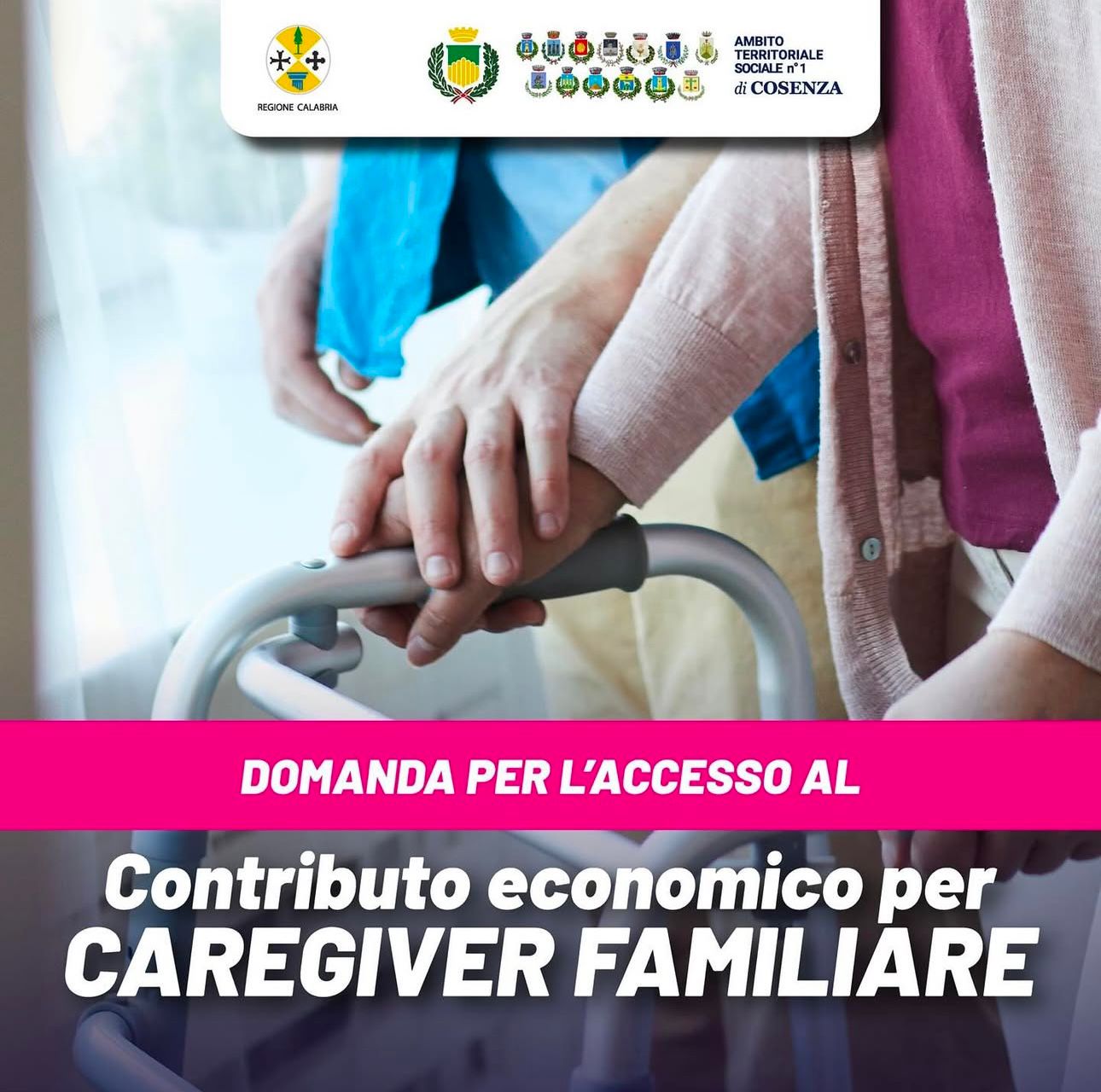 Accesso al contributo economico concesso ai caregiver familiare