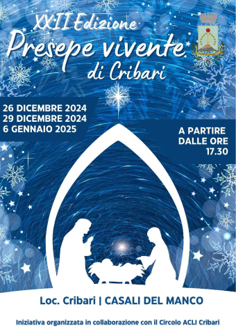 Presepe vivente di Cribari